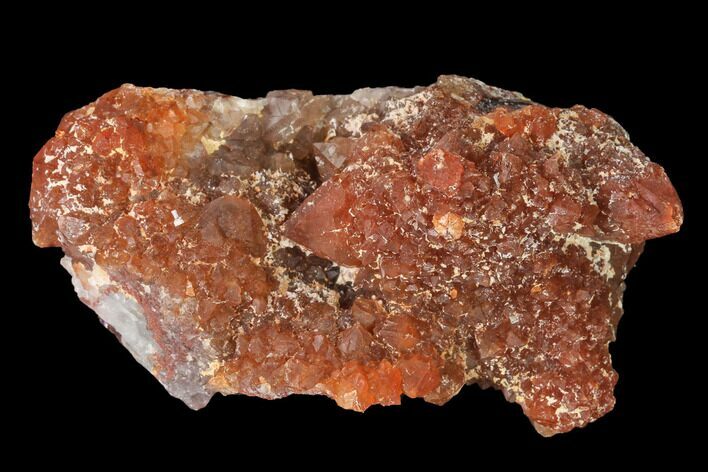 Natural, Red Quartz Crystal Cluster - Morocco #142927